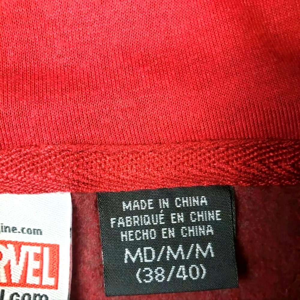 Spider Man Men's Zip Up Hoodie - Picture 7 of 11